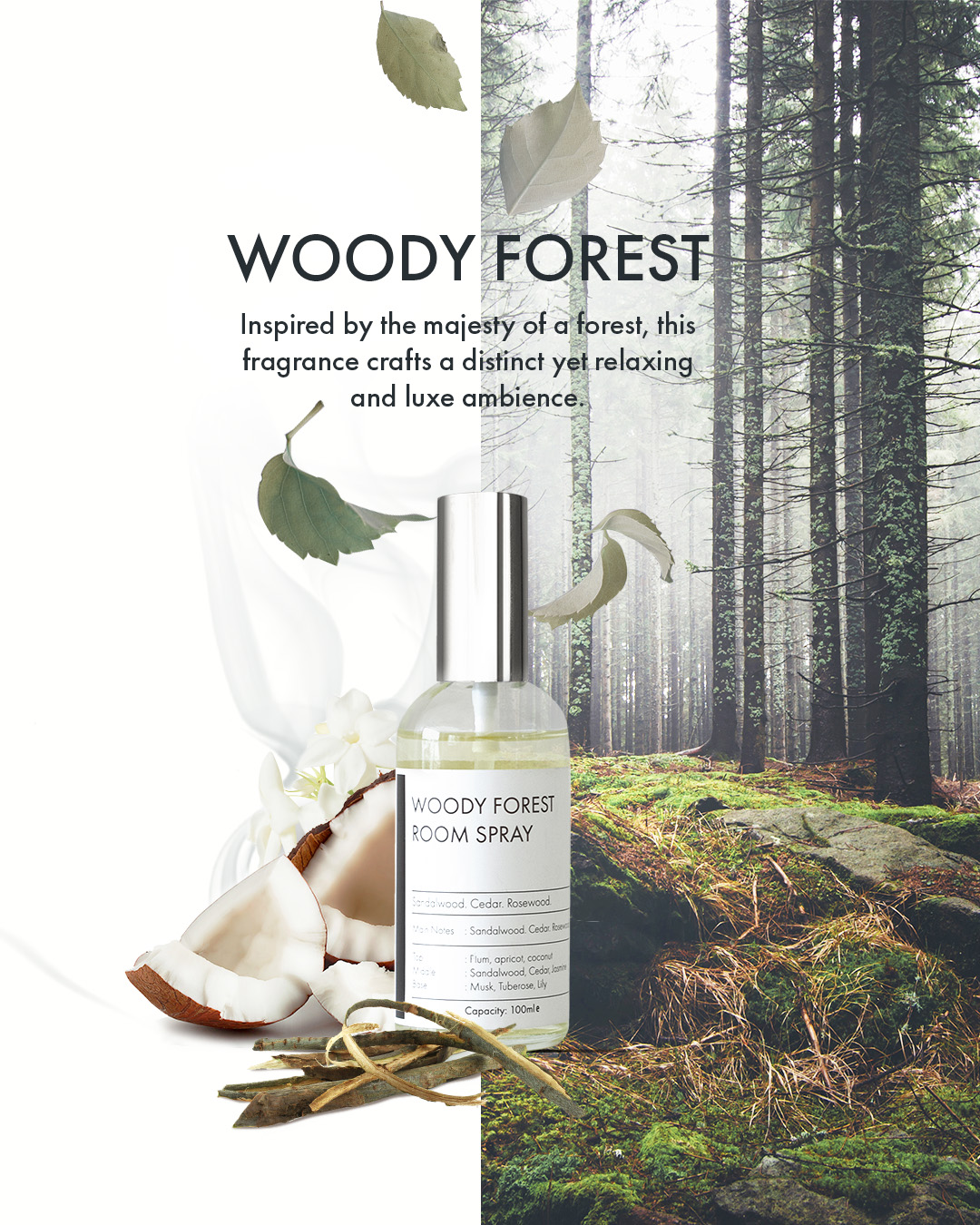 Kaori Home Products - Basic Range Woody forest
